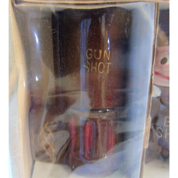 Redware Shot Glasses 8 Clay Pottery Cartoon Bar Cups Big Shot Longshot Dbl Shot - Picture 9 of 12